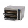 Luksusowy piec do pizzy Maxima 4 + 4 x 25 cm Podwójny 400 V. MAXIMA 09370010